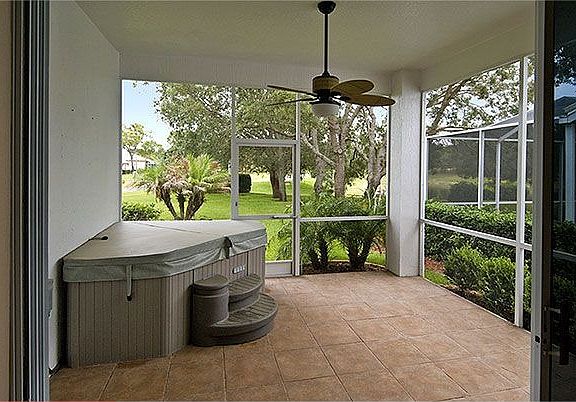 Lanai overlooking Pond