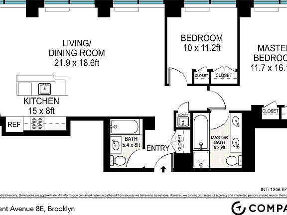 2nd image of 440 Kent Ave APT 8E