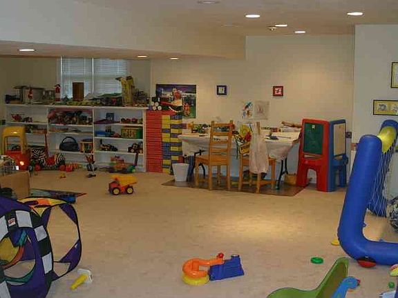 Full-Size Basement Playroom