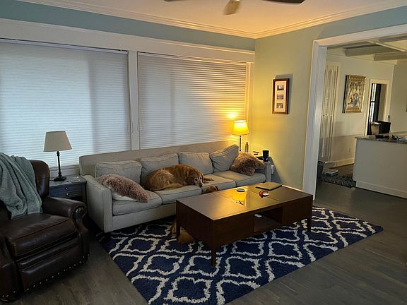 Sunroom with access to back deck