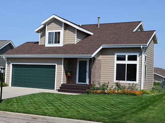 Established flower bed