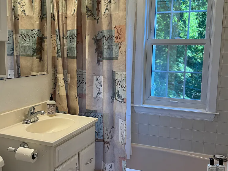 Private full bath.