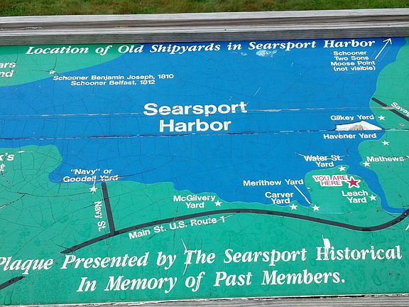 Historic Searsport harbor