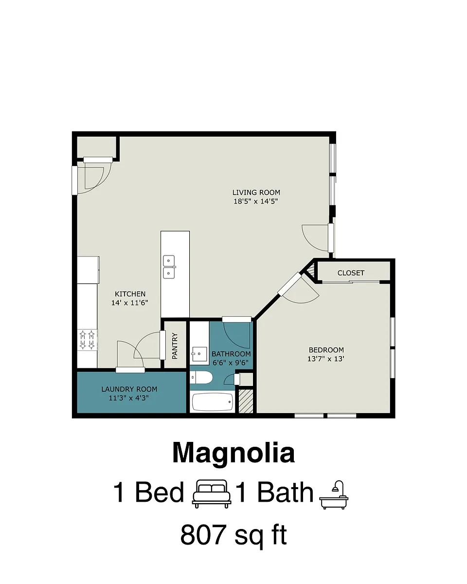 Floor plan Magnolia