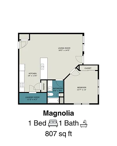 Floor plan Magnolia