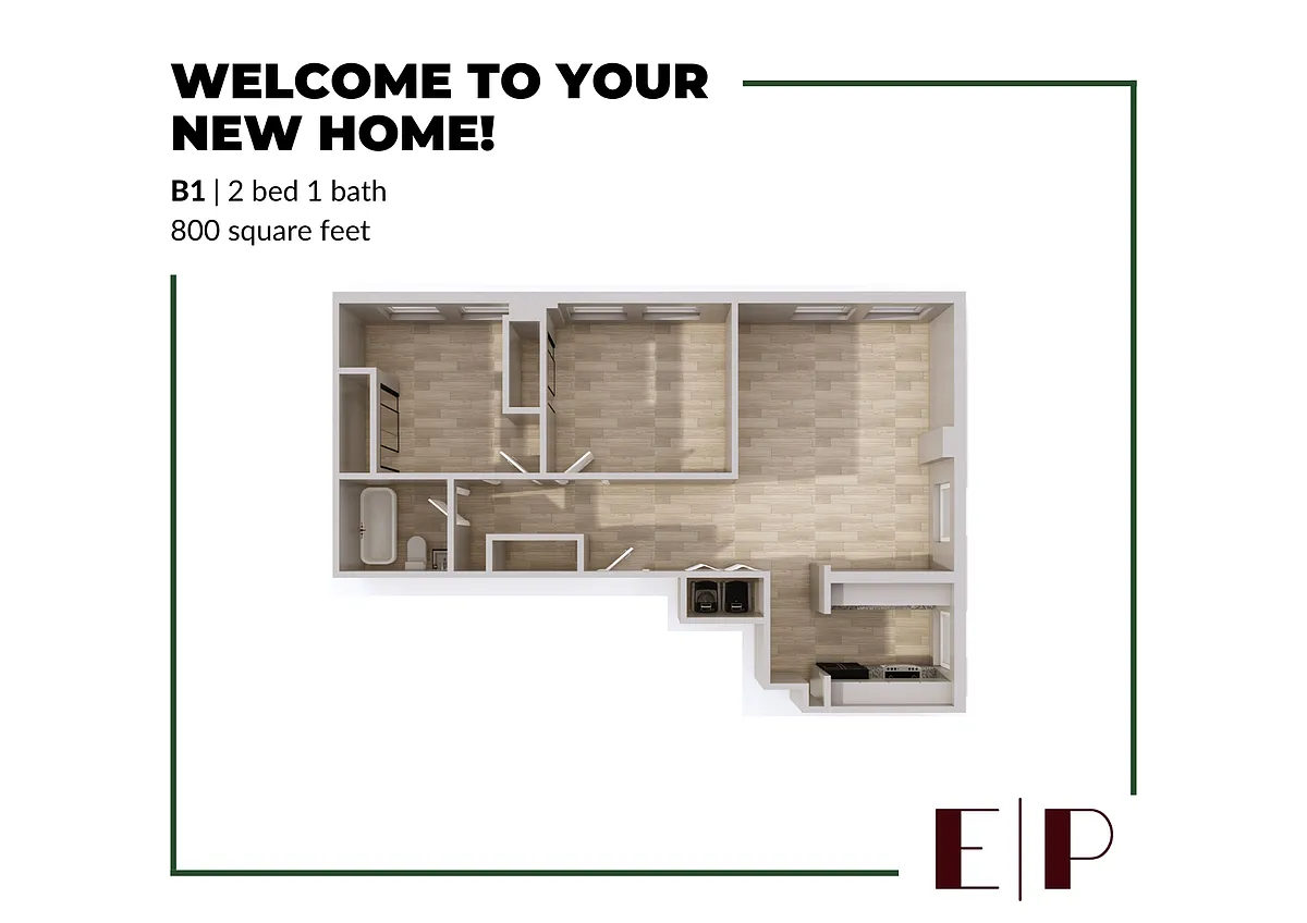 Floor plan B1