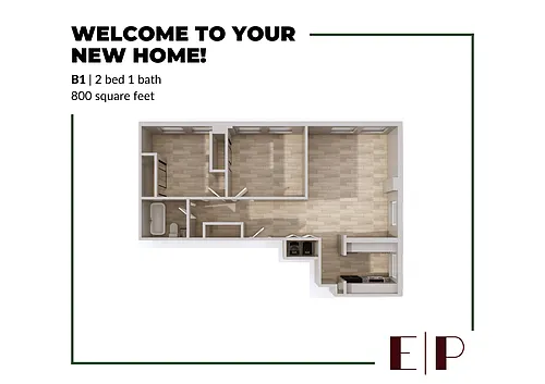 Floor plan B1