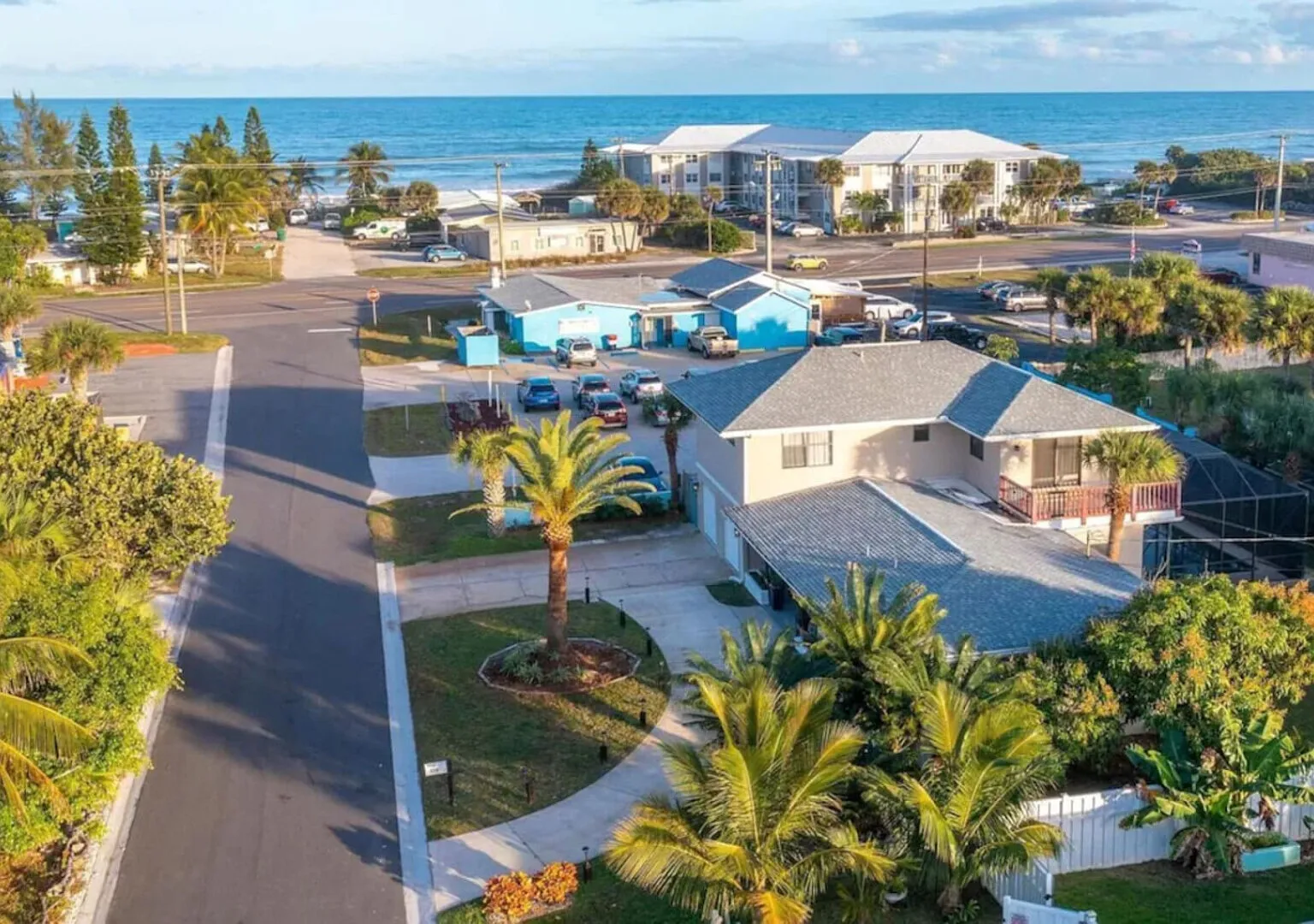 Tiki Blue South: Walk To Beach + Heated Pool — Photo 1