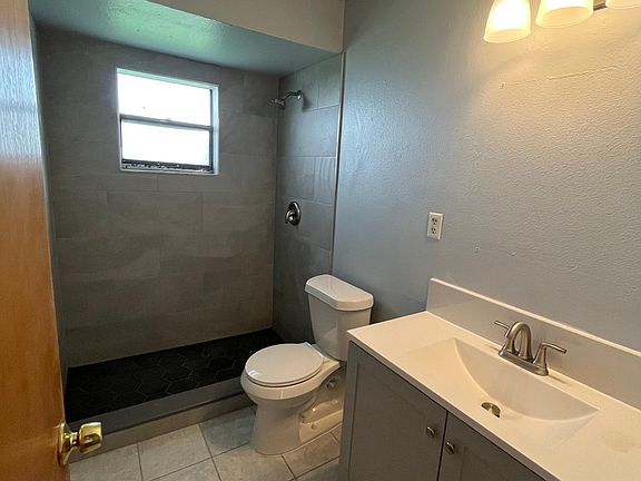 Bathroom - Brand new shower, toilet and sink.