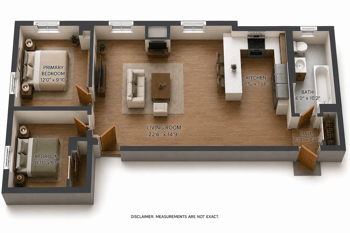 Floor plan Dillon: B3
