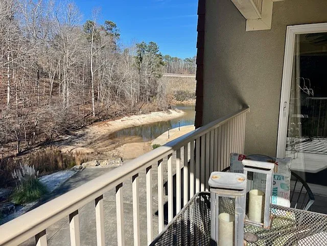Winter water view.