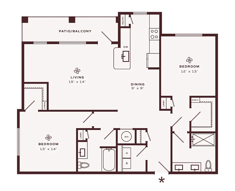 Floor plan Brighton M
