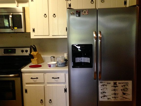 New Stainless Steel Fridge