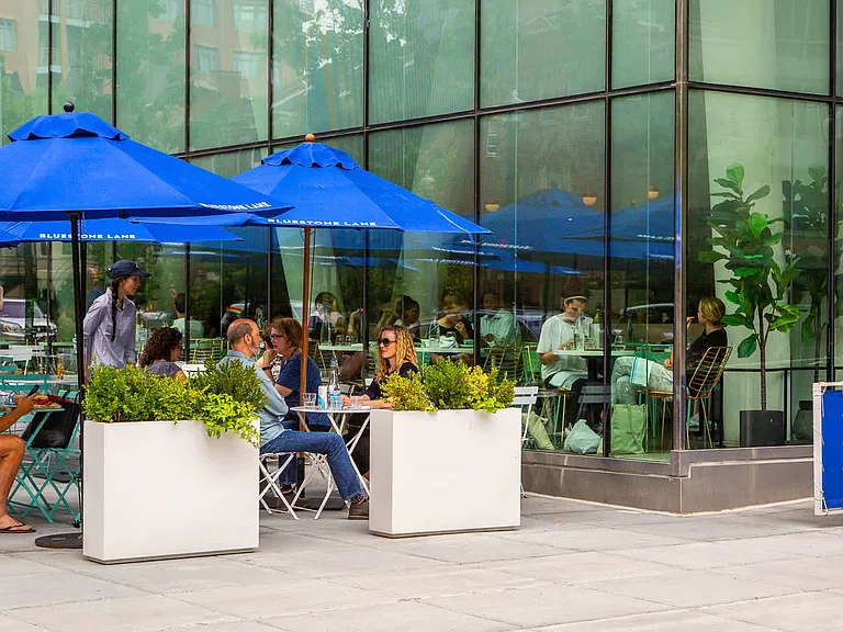 Bluestone Lane and other neighborhood dining locations