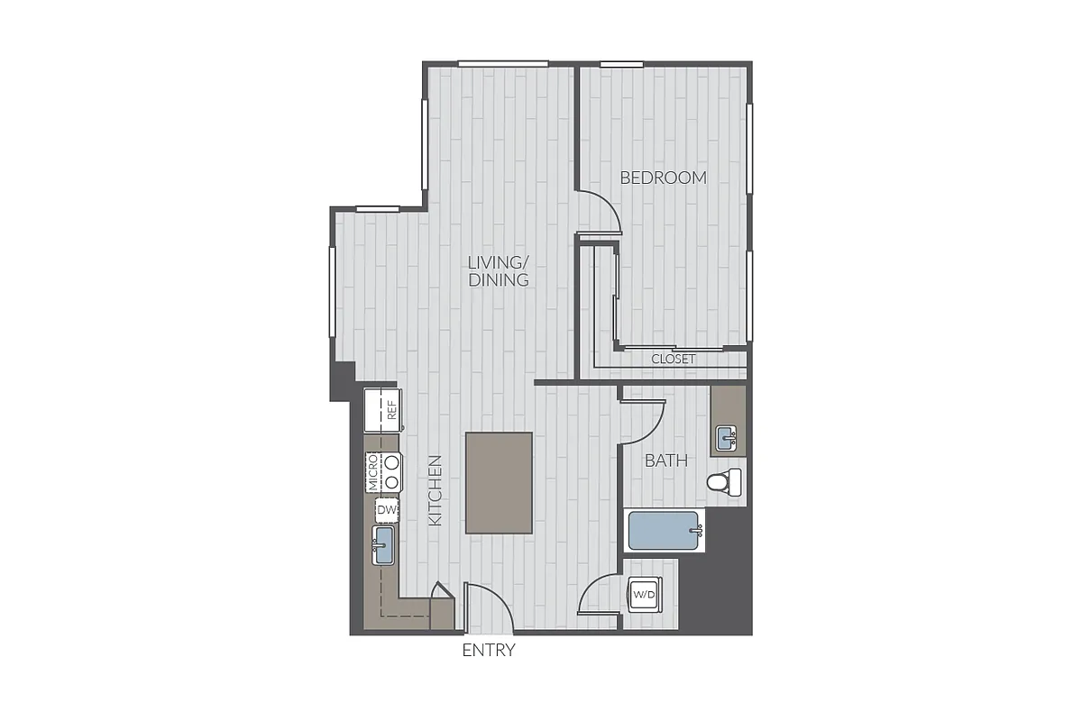 Floor plan Plan 1F - BRAND NEW!