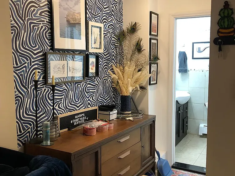 Side of Living Room (Old Photo)