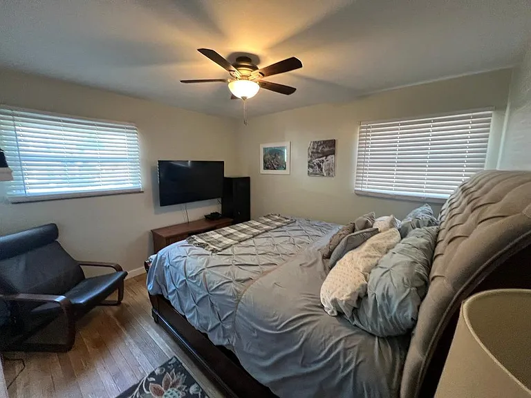 Primary Bedroom with King Size Bed