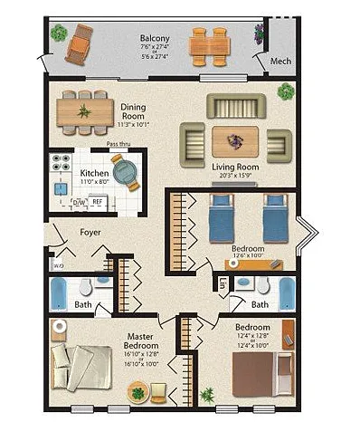 Floor plan SUMMIT