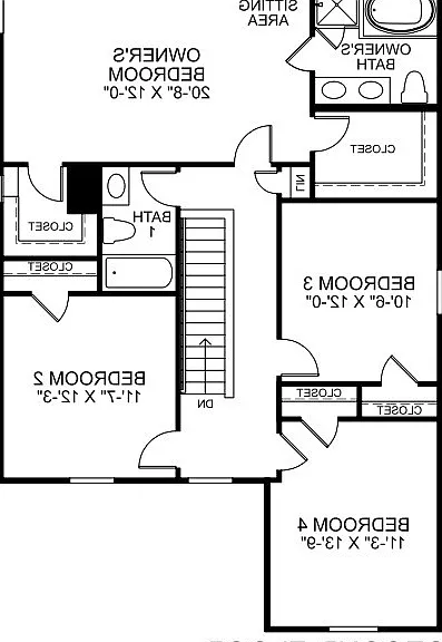 Second floor plan