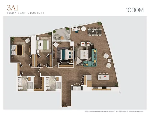 Floor plan 3A1