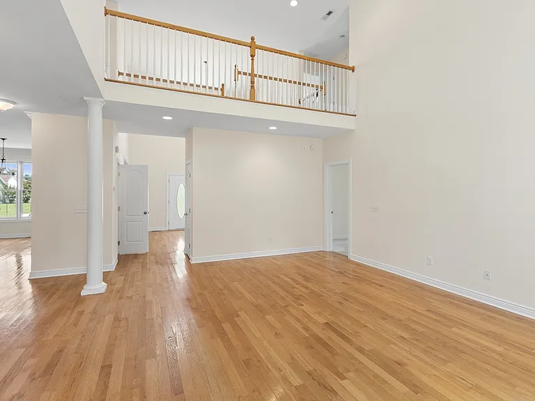 Living Room to Foyer and Dining Room