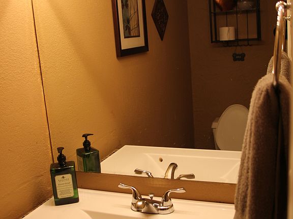 Half Bathroom off Kitchen