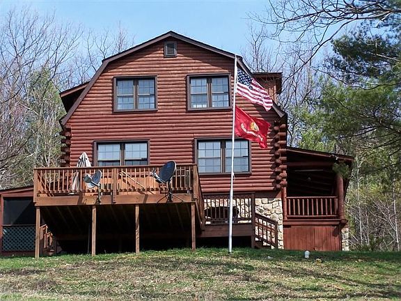 View of deck and other side of house