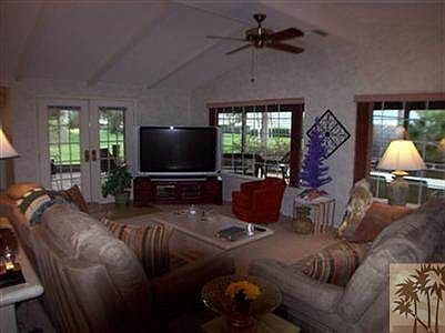 Living room french doors to patio.  all windows double pane.