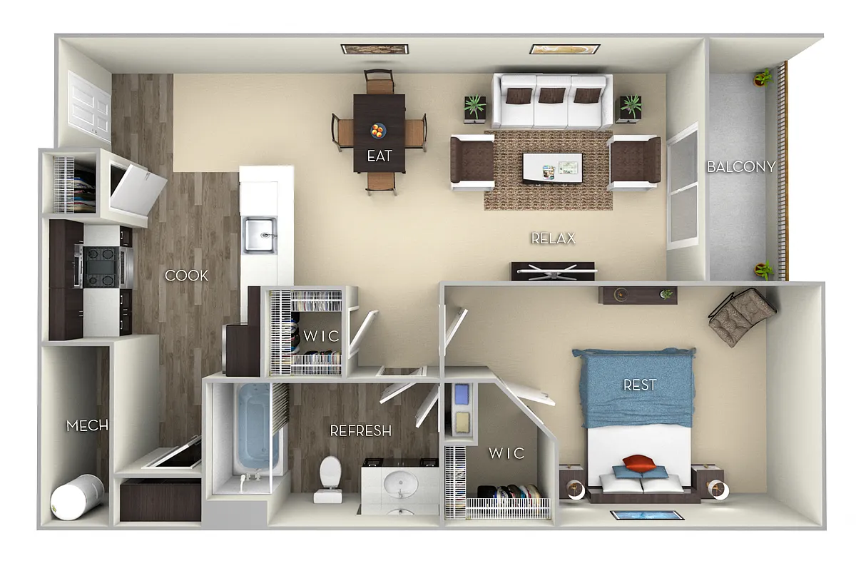 Floor plan Patterson