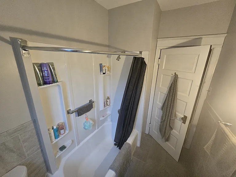 Bath view of Shower