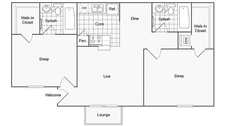 Floor plan Emerson