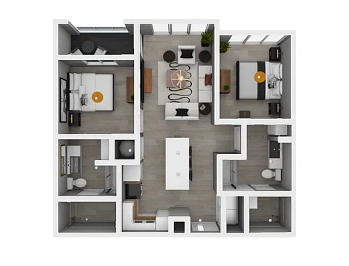 Floor plan River
