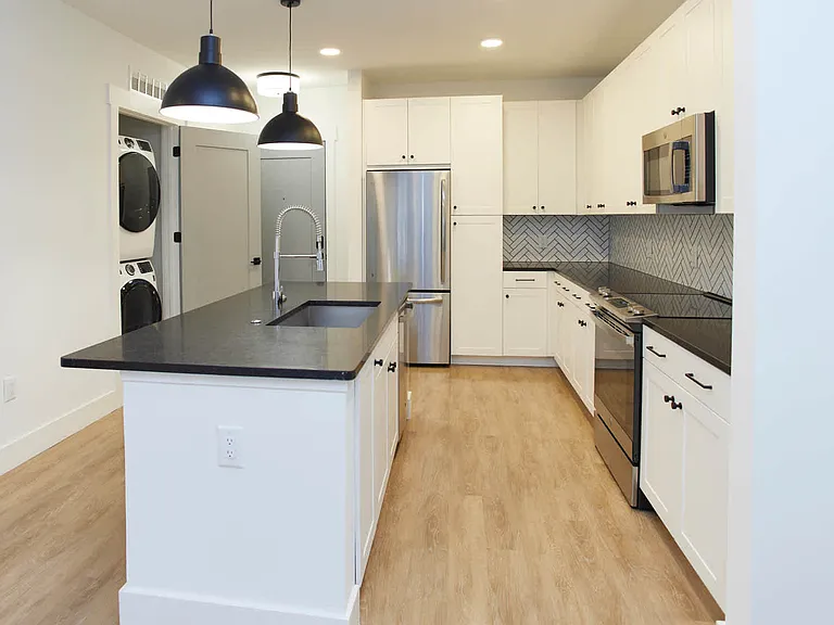 Kitchen with Stainless Steel Appliances