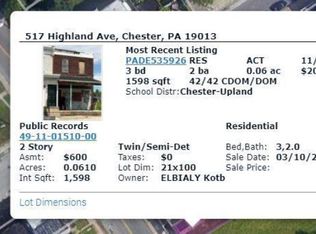 517 Highland Ave, Chester, PA