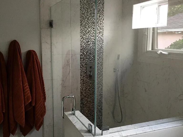 Shower in Master Bath