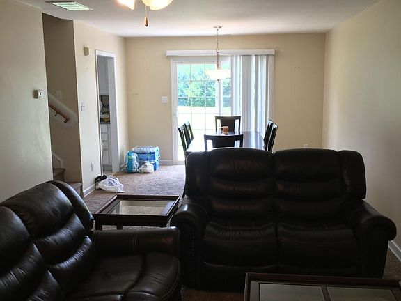 Leather Sofa With 2 Recliner & Love Seat