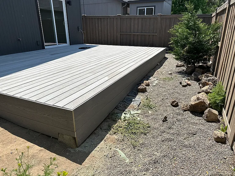 Trex decking off Master Bedroom