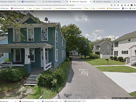 Previous house on lot