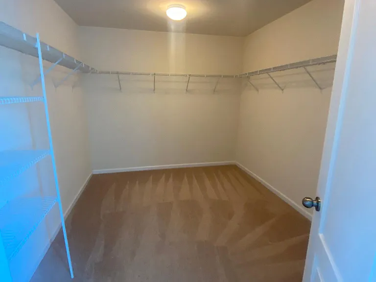 Master walk in closet
