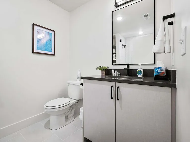 Full bath with tub and shower