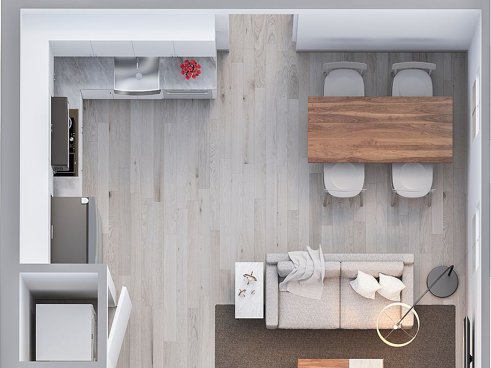 1 Bedroom Unit Floor Plan