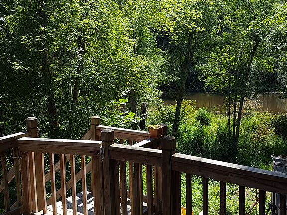 river view from deck
