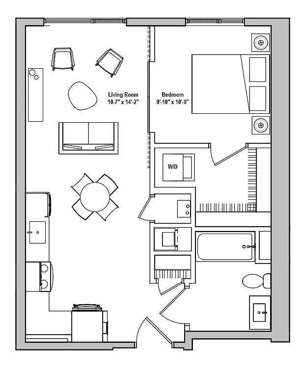 Floor plan J1-F