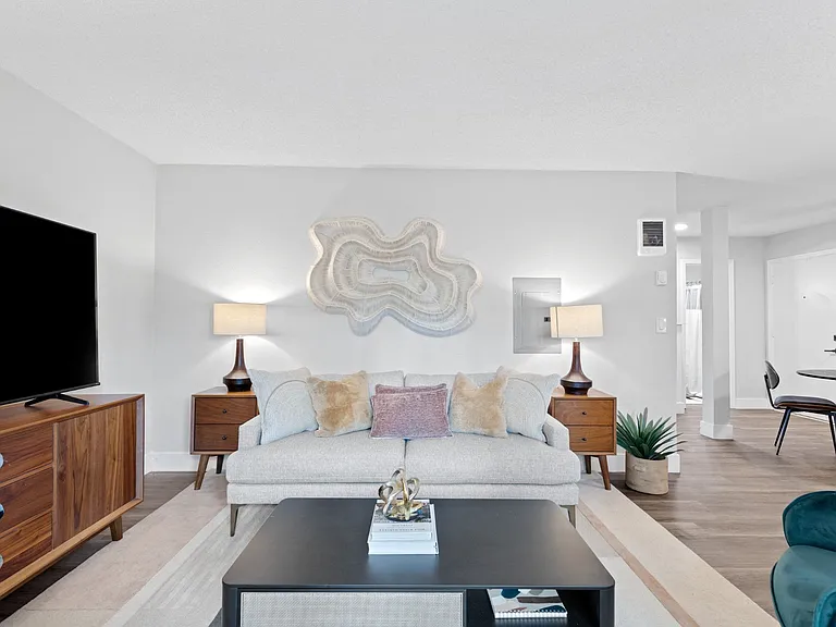 Spacious Living Room at Veranda La Mesa Apartments in La Mesa, CA 91942