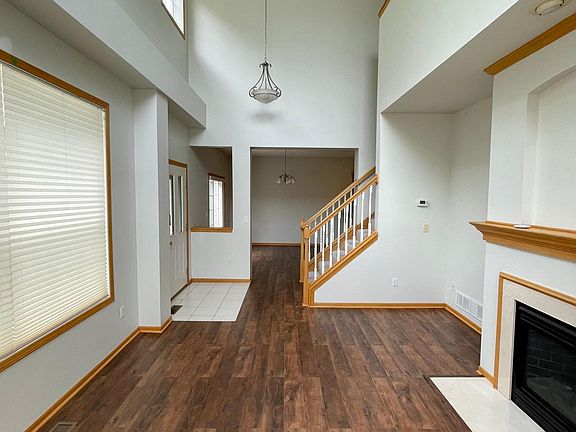 Living room looking into dining room
