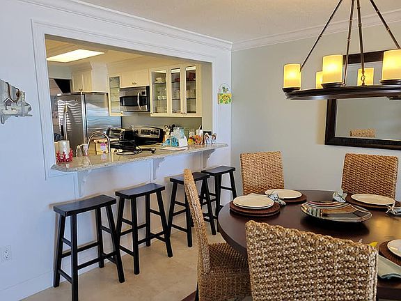 Kitchen bar and dining room