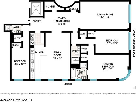 2nd image of 140 Riverside Dr #8H