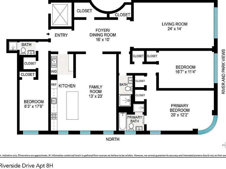 140 Riverside Dr #8H — Photo 2