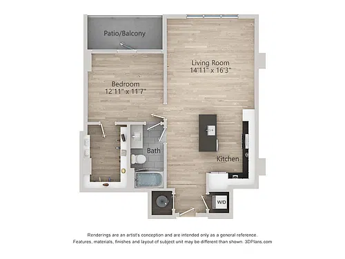 Floor plan A11T