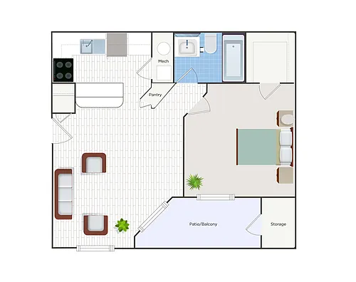 Floor plan A1RS